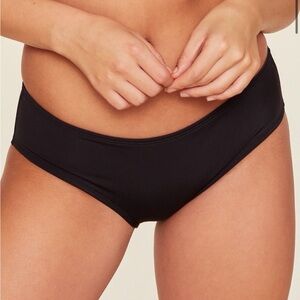 Adore Me Vivien Hipster Bikini Bottom - Black - Size M